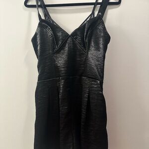 Elegant Black Sleeveless romper